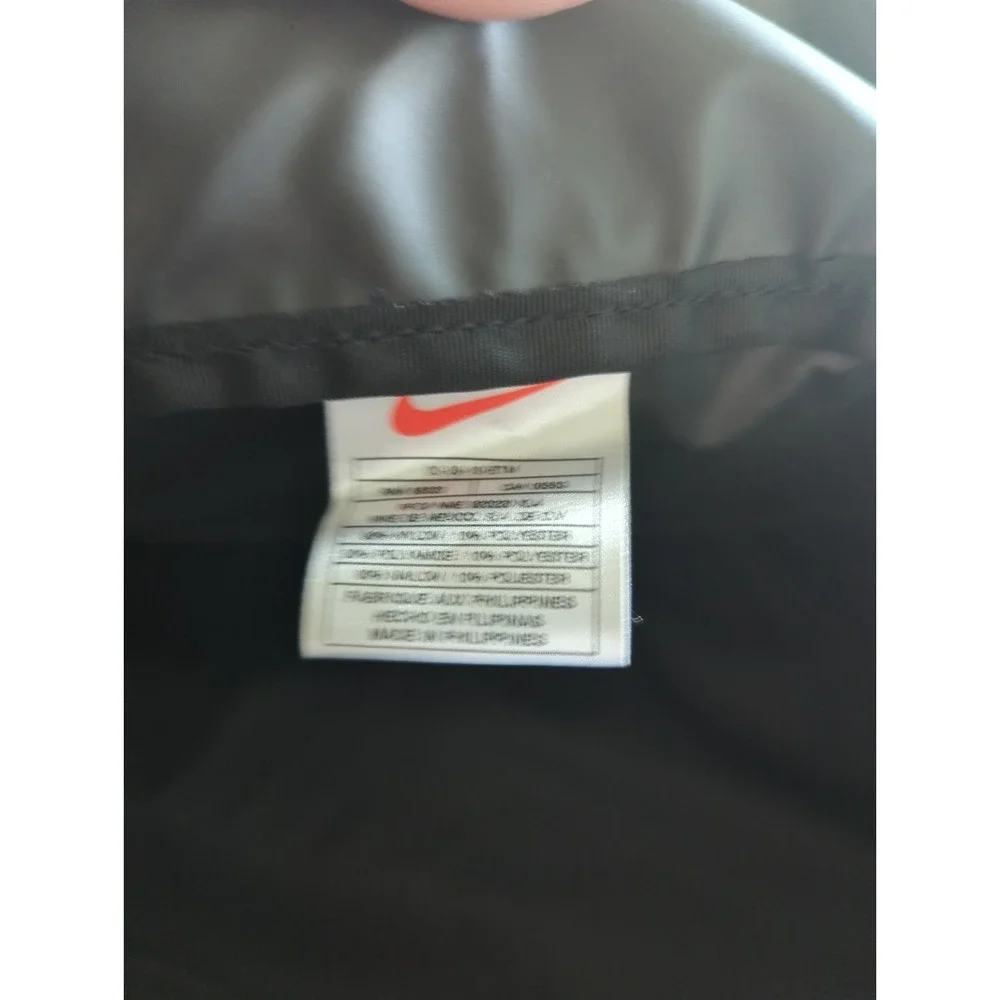 Nike Elite Duffel Bag Black Mesh Pocket BA0037-001 Vintage 2008 Sport Gym 20